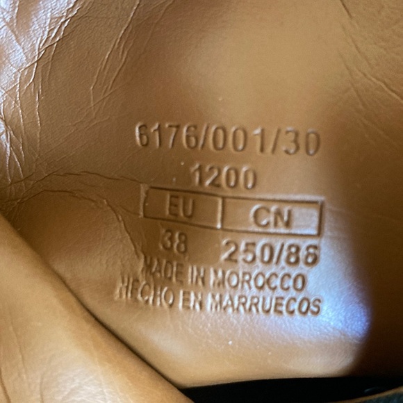 Zara NWT Sz 8 Women’s Metallic Western Boots - Picture 8 of 10